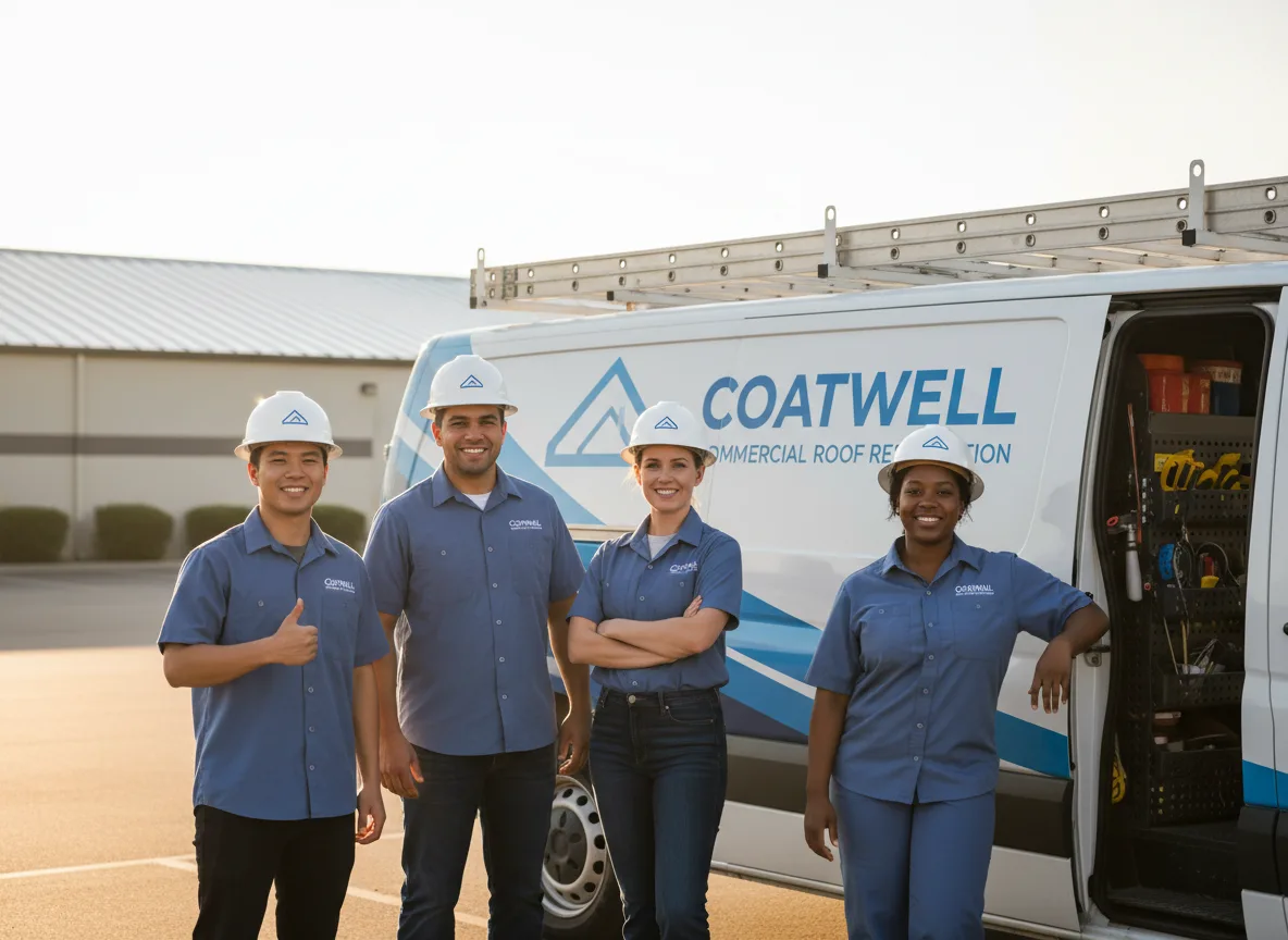 Commercial roof coating company in Genoa, WI